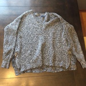 Knit Sweater with zipper sides